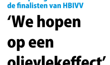 In de media ‘We hopen op een olievlekeffect’